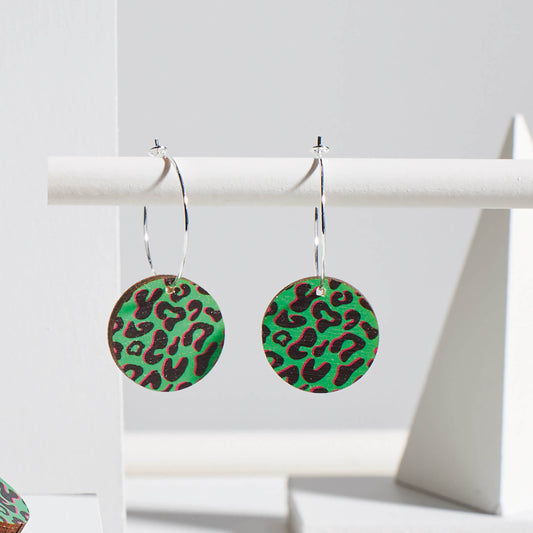 Donna Hoops Green