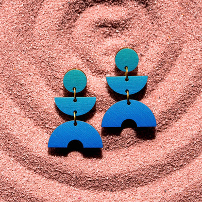 Paradiso Earrings Ocean Blue
